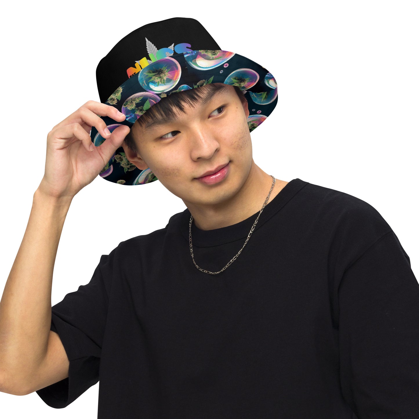 Fat Nugs and Bubbles Reversible Bucket Hat