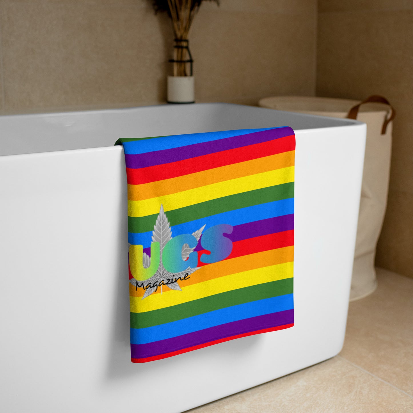 Rainbow Nugs Beach Towel